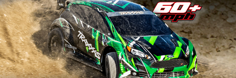 NEW 60 MPH Ford Fiesta ST Rally VXL Traxxas