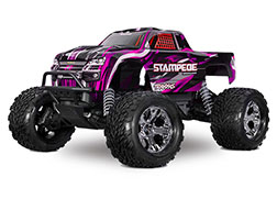 Stampede®: 1/10 Scale Monster Truck with TQ™ 2.4GHz radio system 36354-4 Stampede®: 1/10 Scale Monster Truck with TQ™ 2.4GHz radio system