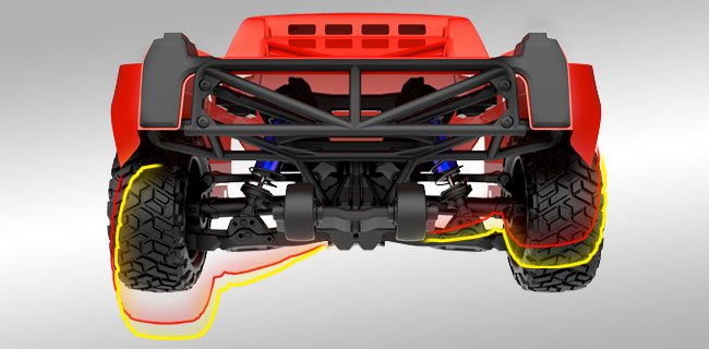Long-Travel Suspension